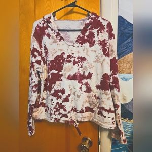 Super Soft Flirtitude Active Tie Dye Hoodie